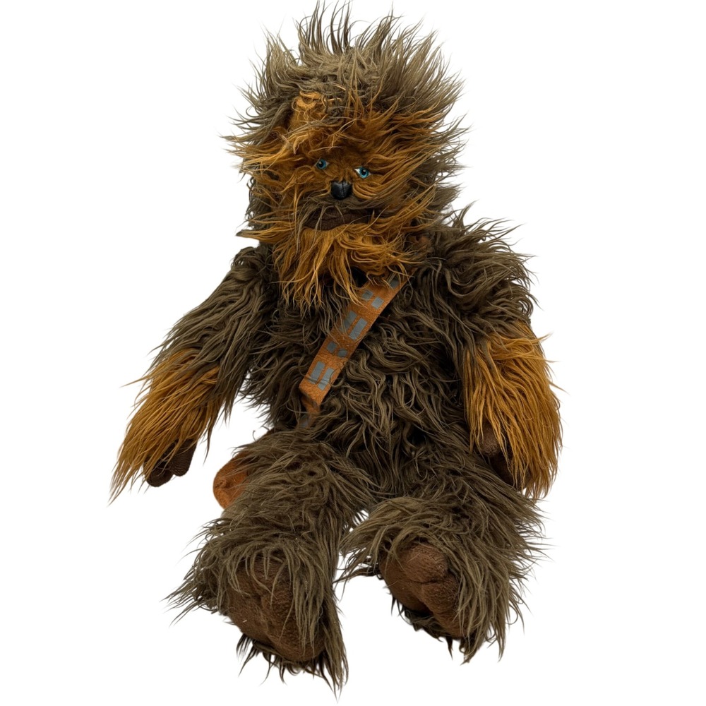 Disney Star Wars Chewbacca Plush Large 24" Wookie Jay Franco & Sons w/ Satchel - Picture 2 of 11